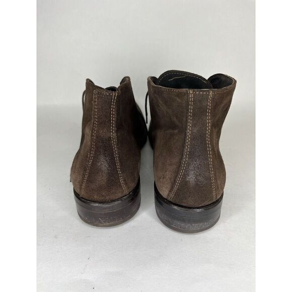 Tomax Chukka Boots Men Size 43 US 10 Brown Suede